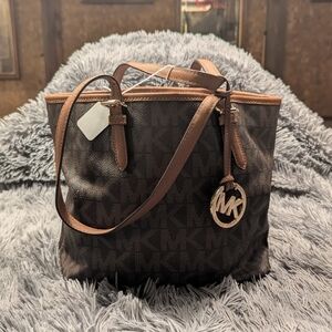 Michael Kors Signature Brown Tote